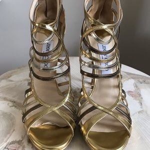 Jimmy Choo 121 Virginia Mirror Leather Multi Color